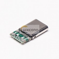 10pcs USB Type C Connector Straight 24 Pin Solder Type for Cable 10pcs USB Type C Connector Straight 24 Pin Solder Type for Cable