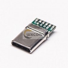 10pcs USB Type C 180 Degree Plug 24 Pin Solder Type for Cable 10pcs USB Type C 180 Degree Plug 24 Pin Solder Type for Cable