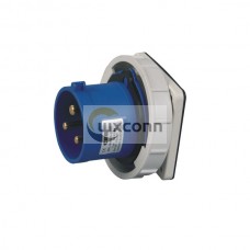 32A 3PIN IEC60309 Receptacle 220V-250V 6h 2P+E IP67 CEE Industrial Panel Mount Pin Socket