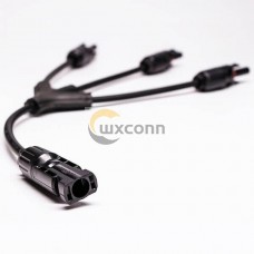 Solar cable with PV connector Y Type 1 to 3 Male To Female Solar cable with PV connector Y Type 1 to 3 Male To Female