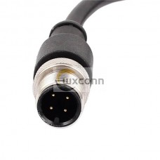 10pcs M12 Male Straight 4 Pin Sensor Connector Electrical Cable 1.5M AWG22 A Code 10pcs M12 Male Straight 4 Pin Sensor Connector Electrical Cable 1.5M AWG22 A Code