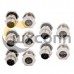 D-Coding Male M12 5 Pin Waterproof Connector With Metal Screw 10PCS D-Coding Male M12 5 Pin Waterproof Connector With Metal Screw 10PCS