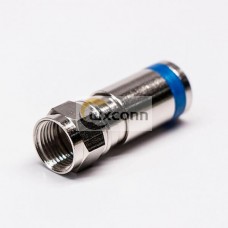 Best RG6 F Type Compression Connector Vertical Type Plug for Cable Best RG6 F Type Compression Connector Vertical Type Plug for Cable
