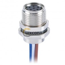 10 pcs M8 Sensor Cable Connector Circular A Coding Front Mount Jack Socket With 50CM 26AWG Cable 10 pcs M8 Sensor Cable Connector Circular A Coding Front Mount Jack Socket With 50CM 26AWG Cable