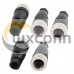 M12 5Pin Plug Female Assembly Screw-Joint Connector With Plastic Shell 5PCS