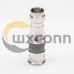RG11 F type Compression Connector Coaxial Straight Male RG11 F type Compression Connector Coaxial Straight Male