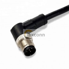 10pcs M8 90 Degree Right Angle M8 Male Plug With 1M 24AWG Wire 10pcs M8 90 Degree Right Angle M8 Male Plug With 1M 24AWG Wire