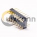 5pcs Stright Pin Header Through Hole Dual Row IC Socket Circular Holes
