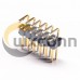 10pcs 2×6 Pin Right Angle Header DIP Type Double Row Gold Plating 2.54mm Pitch 10pcs 2×6 Pin Right Angle Header DIP Type Double Row Gold Plating 2.54mm Pitch