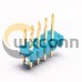 10pcs Header 9 Pin Dual Row Green Plastic Through Hole 10pcs Header 9 Pin Dual Row Green Plastic Through Hole