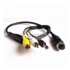 10pcs Female Plug Aviation 4Pin Cable to DC RCA CCTV Camera Splitter Extension Cable 1M 10pcs Female Plug Aviation 4Pin Cable to DC RCA CCTV Camera Splitter Extension Cable 1M