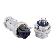 10pcs 6 Pin GX16 Aviation Connector Straight Male Female PCB Mount Connector 10pcs 6 Pin GX16 Aviation Connector Straight Male Female PCB Mount Connector