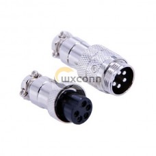 10pcs GX16 Connector Male Female Plug 5 Pin Straight Connector 10pcs GX16 Connector Male Female Plug 5 Pin Straight Connector