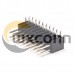 2pcs Pin Header PBT Right Angle 2.54mm Dual Row 20 Way Dip 7.4mm Plastic Heigh 2pcs Pin Header PBT Right Angle 2.54mm Dual Row 20 Way Dip 7.4mm Plastic Heigh