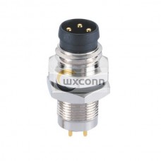 10 pcs M8 Connector PCB 3Pin Socket Waterproof Straight Back Mount Male Sensor Connector 10 pcs M8 Connector PCB 3Pin Socket Waterproof Straight Back Mount Male Sensor Connector
