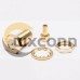 SMA Female Bulkhead Connector Coaxial Solder Type for RF1.13 SMA Female Bulkhead Connector Coaxial Solder Type for RF1.13