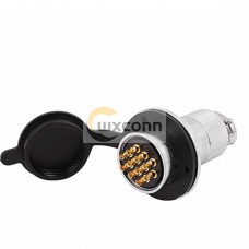 10pcs GX30 7 Pin Flange Mount Connector Straight Circular Connector 10pcs GX30 7 Pin Flange Mount Connector Straight Circular Connector