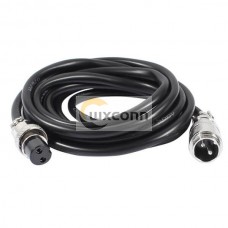10pcs GX16-2 Pin Male to Female Cable Cordset 16mm Aviation Connector with 1M Cable Wire 10pcs GX16-2 Pin Male to Female Cable Cordset 16mm Aviation Connector with 1M Cable Wire