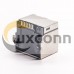 RJ45 Modular Connector Female 90 Degree Shielded SMT Type PCB Mount RJ45 Modular Connector Female 90 Degree Shielded SMT Type PCB Mount