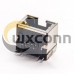 8p8c Socket Right Angled Shieled RJ45 Jack with LED Through Hole for PCB Mount with EMI 8p8c Socket Right Angled Shieled RJ45 Jack with LED Through Hole for PCB Mount with EMI