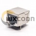 Metal RJ45 Socket Right Angled Shielded without LED DIP Type PCB Mount