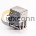 RJ45 8p8c LED 90 Degree DIP Type for PCB Mount with EMI Modular Connector RJ45 8p8c LED 90 Degree DIP Type for PCB Mount with EMI Modular Connector