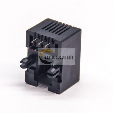 6P6C Modular Connector RJ12 Connector 90 Degree Through Hole Unshielded 6P6C Modular Connector RJ12 Connector 90 Degree Through Hole Unshielded