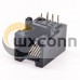 6P6C Modular Connector RJ12 Connector 90 Degree Through Hole Unshielded 6P6C Modular Connector RJ12 Connector 90 Degree Through Hole Unshielded