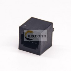 RJ45 Right Angle Coupler Single Port 180 Degree Ethernet Network Connector RJ45 Right Angle Coupler Single Port 180 Degree Ethernet Network Connector