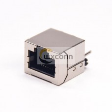RJ45 Coupler Shielded 8P8C Straight Jack Through Hole for PCB Mount RJ45 Coupler Shielded 8P8C Straight Jack Through Hole for PCB Mount