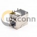 Stacked USB RJ45 Modular Jack 90 Degree without LED Through Hole Stacked USB RJ45 Modular Jack 90 Degree without LED Through Hole
