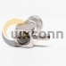 DIN 1.0/2.3 R/A Male Connector Crimp Type for Cable RG179 DIN 1.0/2.3 R/A Male Connector Crimp Type for Cable RG179
