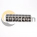 RJ45 Multi Socket 2x8 Port Ethernet Network Connector Shielded with LED RJ45 Multi Socket 2x8 Port Ethernet Network Connector Shielded with LED