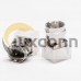 F Connector Plug Straight Through Hole for PCB Mount F Connector Plug Straight Through Hole for PCB Mount