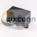 RJ9 4p4c Jack Connector 1x2 port 90° Black Unshielded Without LEDS Through Hole RJ9 4p4c Jack Connector 1x2 port 90° Black Unshielded Without LEDS Through Hole
