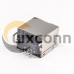 RJ45 Jack 180 Degree Shielded Ethernet Connector without LED Single Port RJ45 Jack 180 Degree Shielded Ethernet Connector without LED Single Port