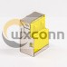 RJ45 Modular Connector Right Angled Single Port 8P8C Offest SMT Type Shielded Jack RJ45 Modular Connector Right Angled Single Port 8P8C Offest SMT Type Shielded Jack