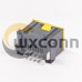 Modular RJ45 Socket 8p8c 180 Degree Through Hole for PCB Mount Unshielded Modular RJ45 Socket 8p8c 180 Degree Through Hole for PCB Mount Unshielded