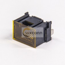 Modular RJ45 Socket 8p8c 180 Degree Through Hole for PCB Mount Unshielded Modular RJ45 Socket 8p8c 180 Degree Through Hole for PCB Mount Unshielded