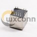 RJ45 Jack With Led 8p8c Shieled Singled Port with LED Modular Connector RJ45 Jack With Led 8p8c Shieled Singled Port with LED Modular Connector