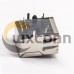 RJ45 PCB Mount Socket with EMI and leds 8p8c Right Angled