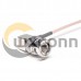 F Type to BNC Connector Female Straight to Male Angled with RG179 Coaxial Connector F Type to BNC Connector Female Straight to Male Angled with RG179 Coaxial Connector