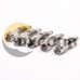 Female Din Connector 180 Degree Crimp Type for Cable Nickel Plating Female Din Connector 180 Degree Crimp Type for Cable Nickel Plating