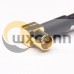 MCX Female Cable 90 Degree to SMA Female Straight Panel Mount with RG316