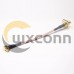 MCX Female Cable 90 Degree to SMA Female Straight Panel Mount with RG316