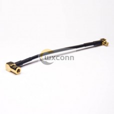 SMB Angle Female 90 Degree to MCX 90 Degree Male Cable with RG174 SMB Angle Female 90 Degree to MCX 90 Degree Male Cable with RG174