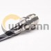 RF Cables TNC rear Bulkhead Male Straight to MCX Male Angled Coaxial Cable with RG 174