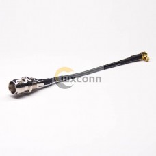 RF Cables TNC rear Bulkhead Male Straight to MCX Male Angled Coaxial Cable with RG 174