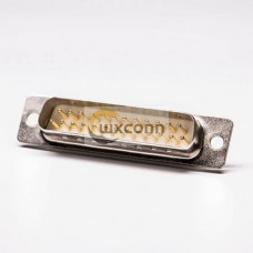 DB 25 Male Connector used with Coaxial Cable Straight Solder Type DB 25 Male Connector used with Coaxial Cable Straight Solder Type