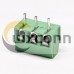 PCB Mount Screw Terminal Block Connector 3pin Straight  Green Through Hole